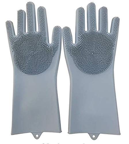 Magic Silicone Cleaning Hand Gloves for Kitchen